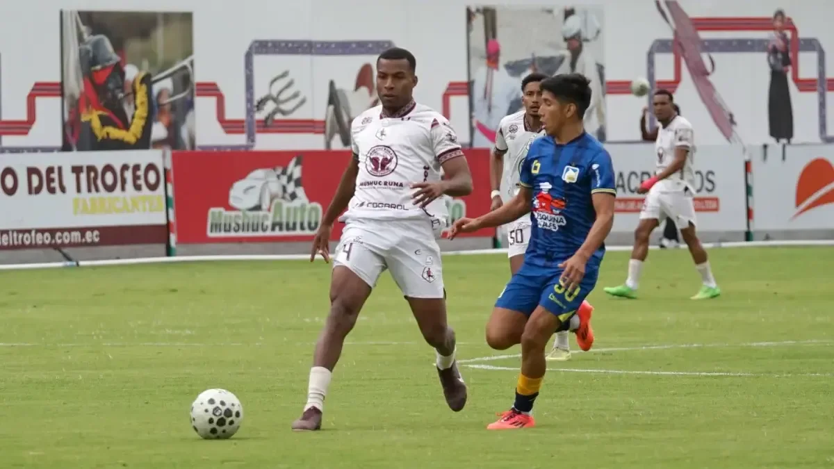 Delfín ganó 1-0 a Mushuc Runa en el Jocay en la fase inicial de la LigaPro 2026.