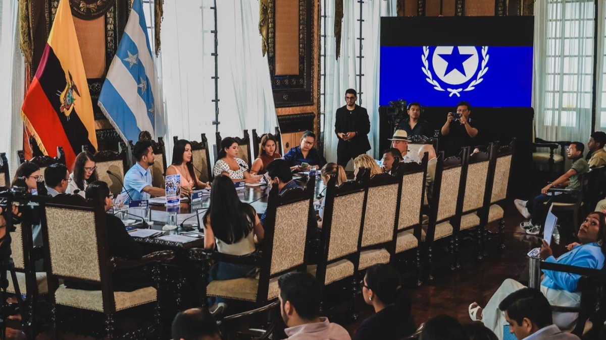Institución. Los concejales de Guayaquil sesionan una vez por semana.