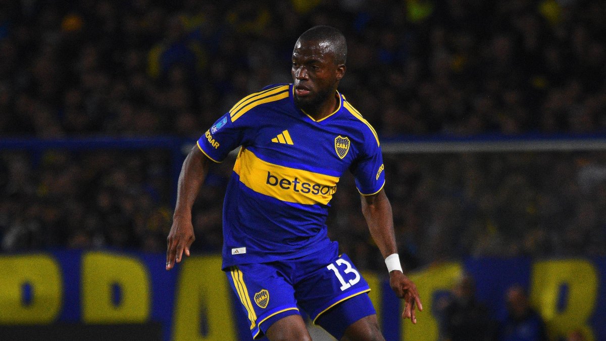 Enner Valencia, delantero de Boca Juniors.