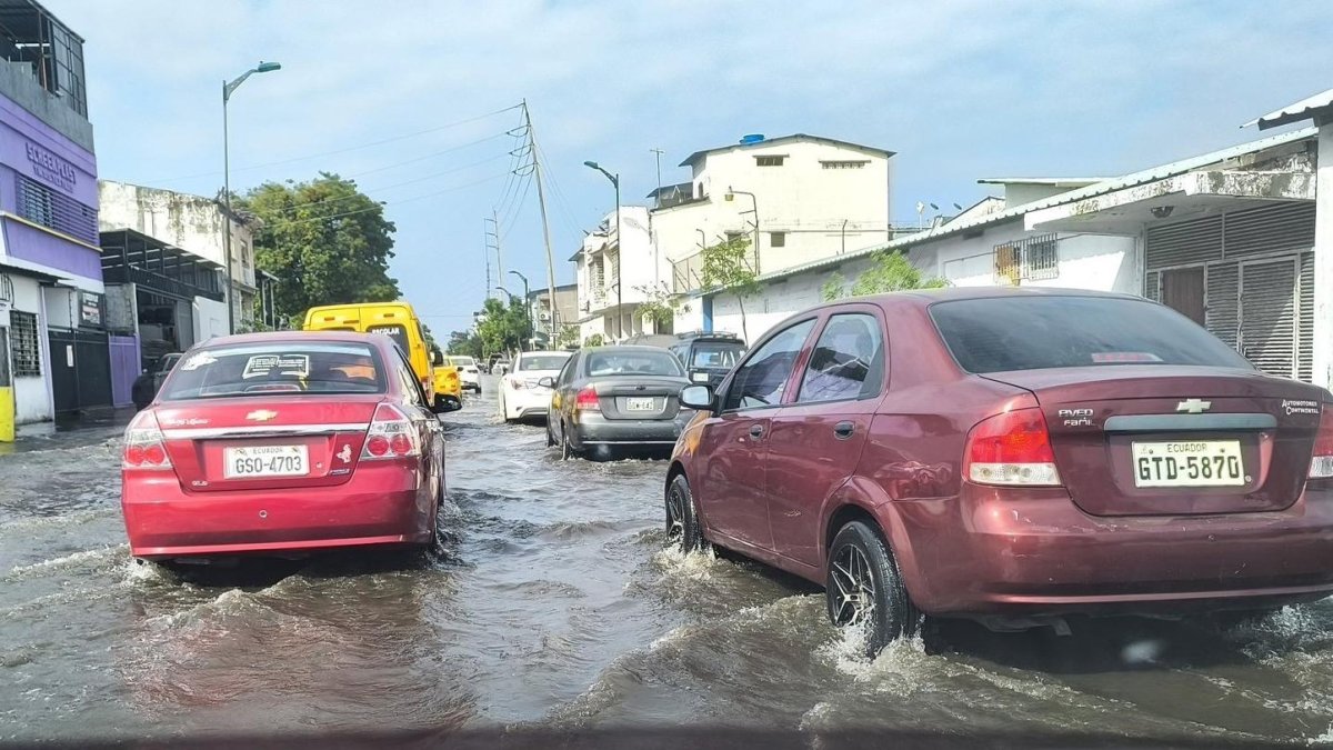 Este lunes, la tabla del Inocar prevé una marea alta de 4,59 metros.
