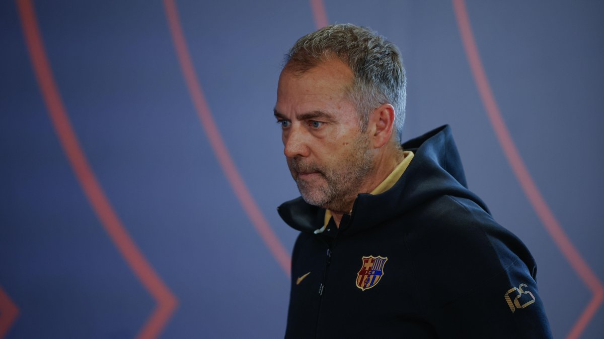 Hansi Flick, entrenador del FC Barcelona.