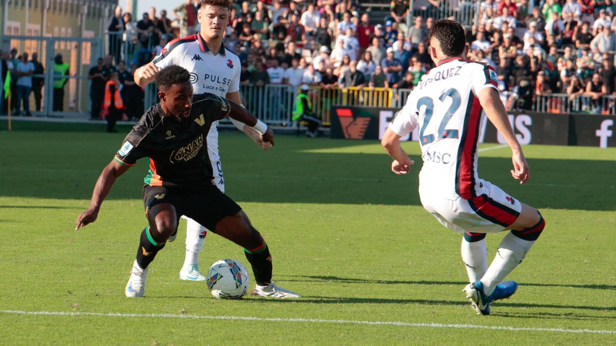 John Yeboah es titular fijo en Venezia FC.