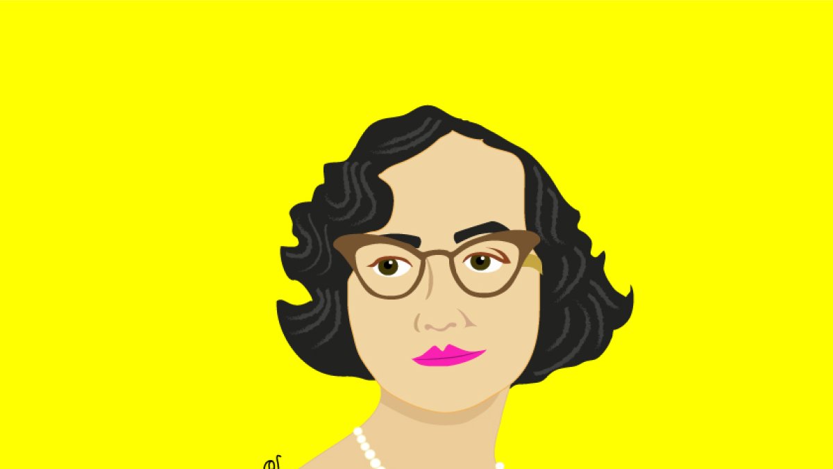 Ilustración realizada por su sobrina-bisnieta, usada por el #TeamMatilde.