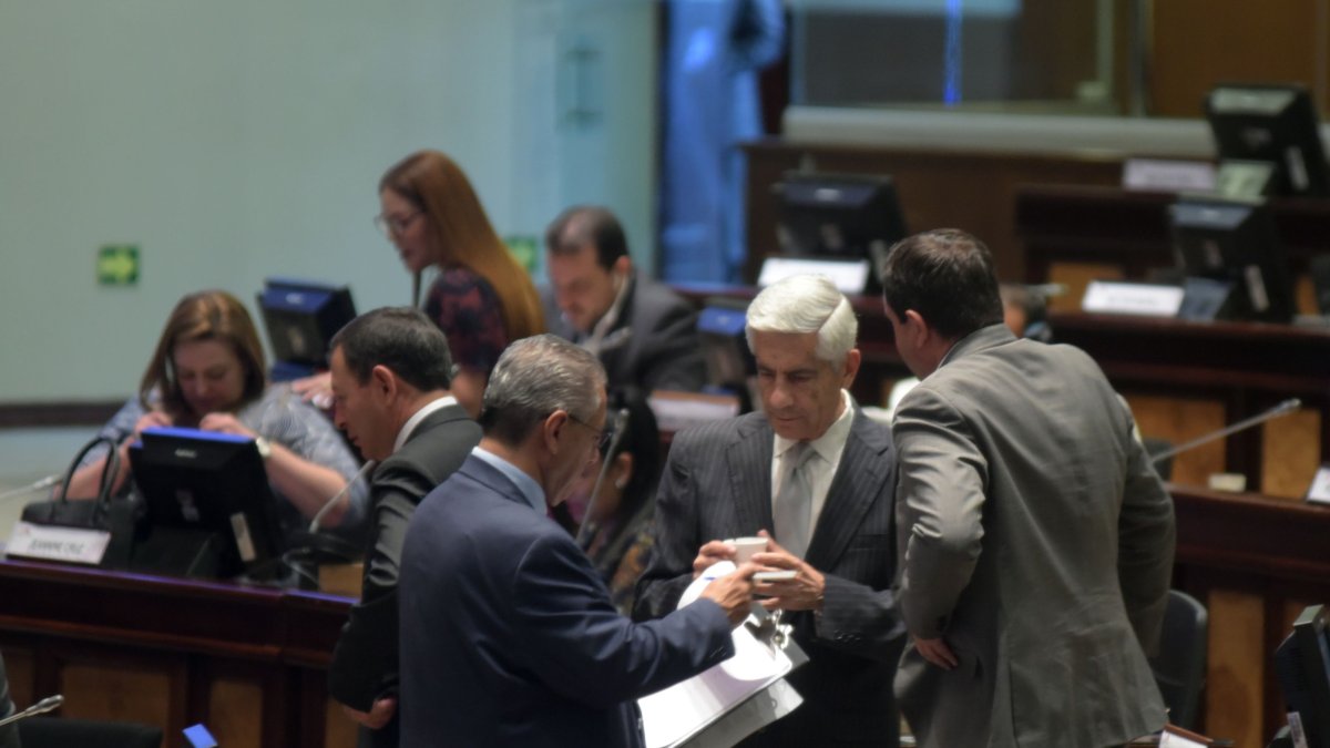Debate. La proforma presupuestaria de 2020 se discutió por la tarde. Asambleístas del oficialismo y la oposición hicieron observaciones..