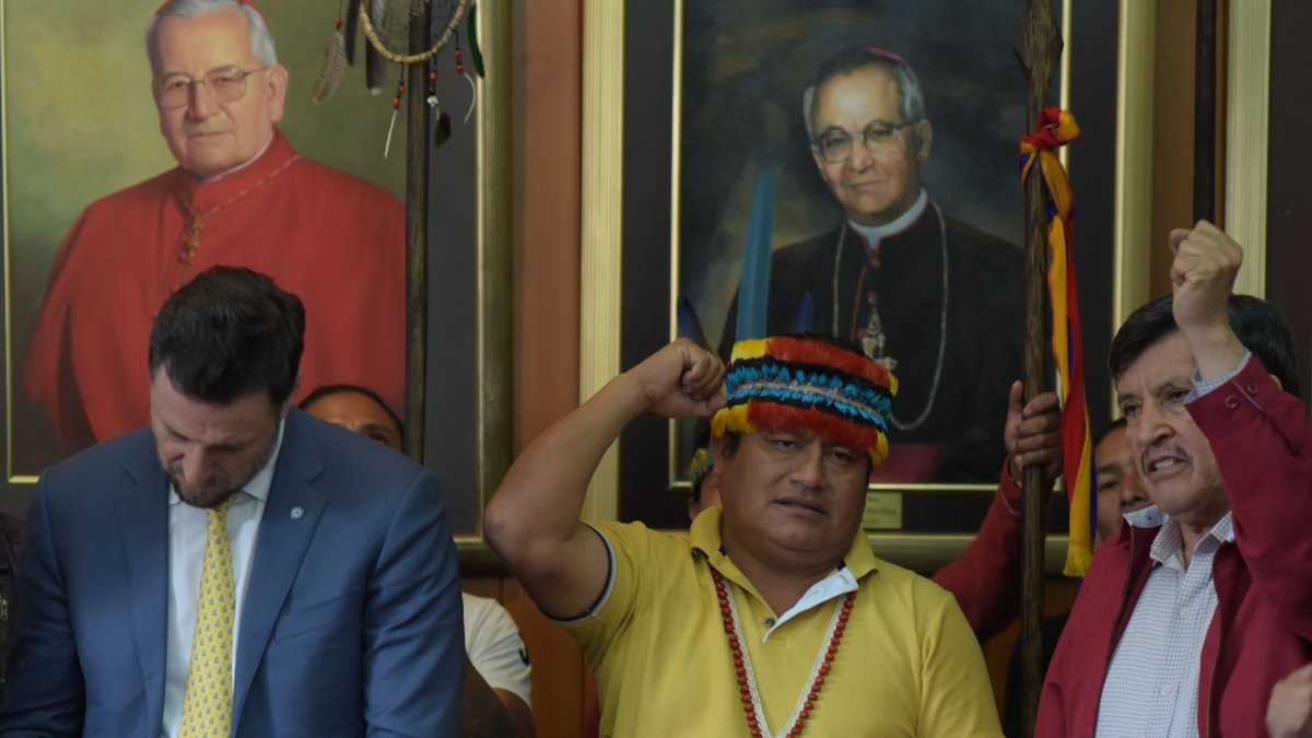 Conaie extiende la mano al diálogo