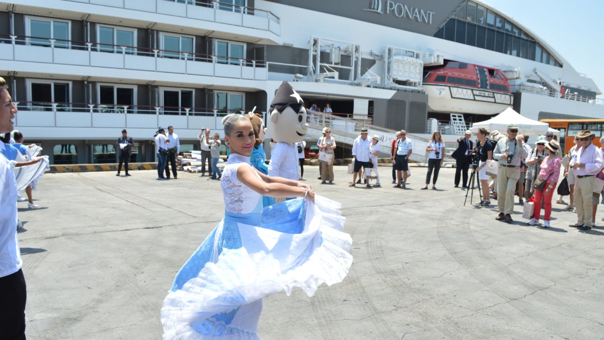 Bienvenida a los cruceros visitantes