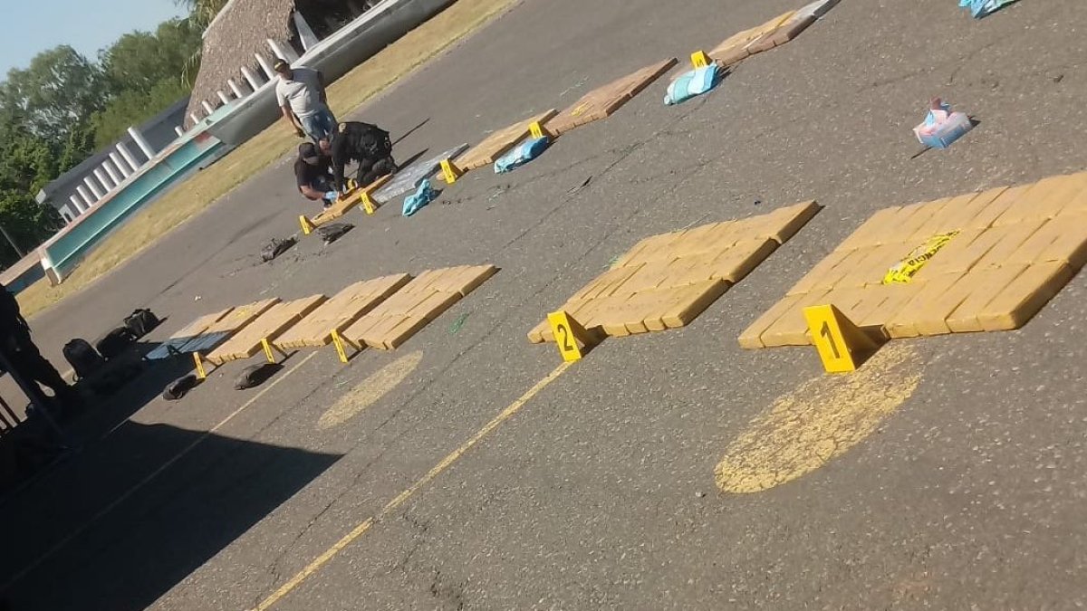 La evidencia recuperada por las autoridades guatemaltecas.