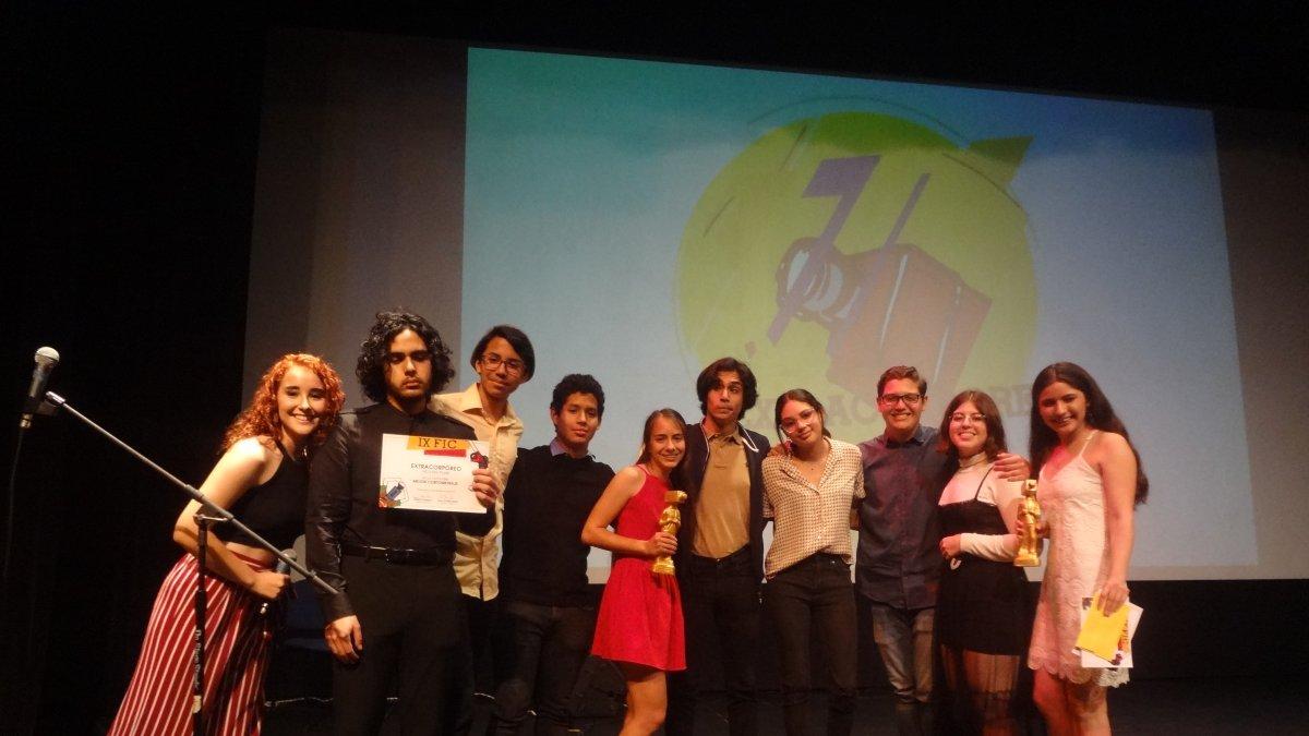 El cortometraje ganador se titula 'Extracorpóreo'