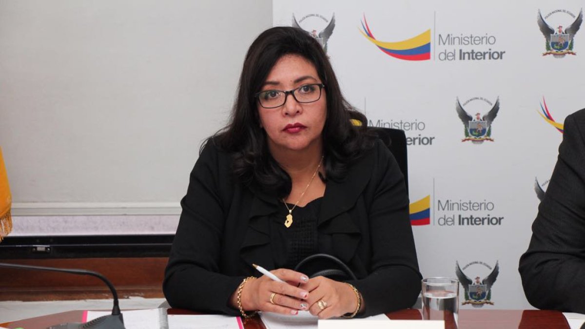 Informe. La fiscal (e) Ruth Palacios y el secretario Anticorrupción, Iván Granda, dieron detalles del viaje a Brasil.