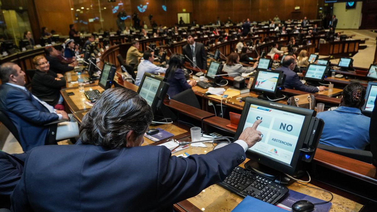 Referencial. Al momento, Webster se aplica para la elección de los 15 asambleístas nacional.