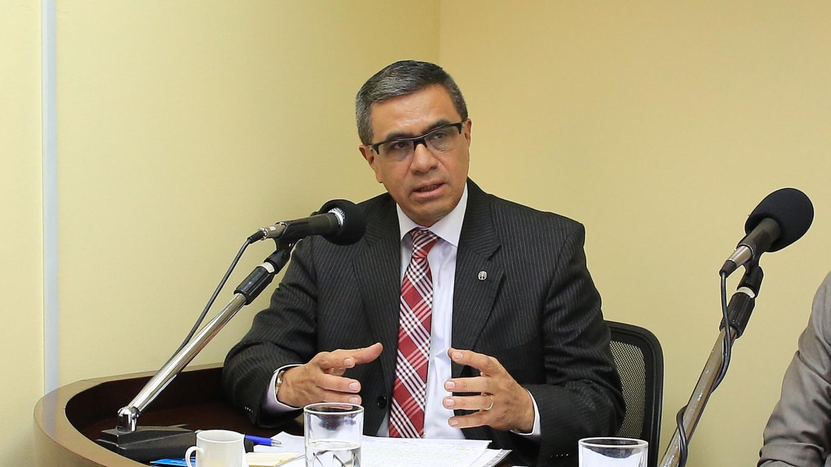 Referencial. José Agusto Briones, ministro de Energía y Recursos Naturales No Renovables.