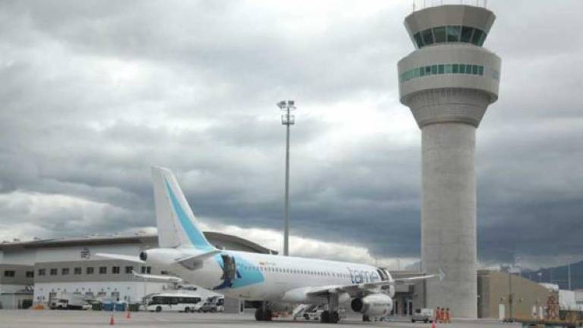 Imagen del aeropuerto de Quito.