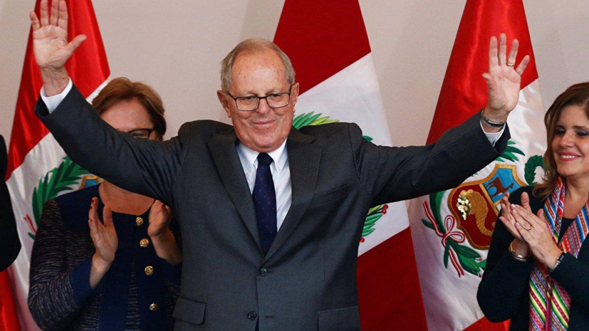 Presidente electo de Perú Pedro Pablo Kuczynski