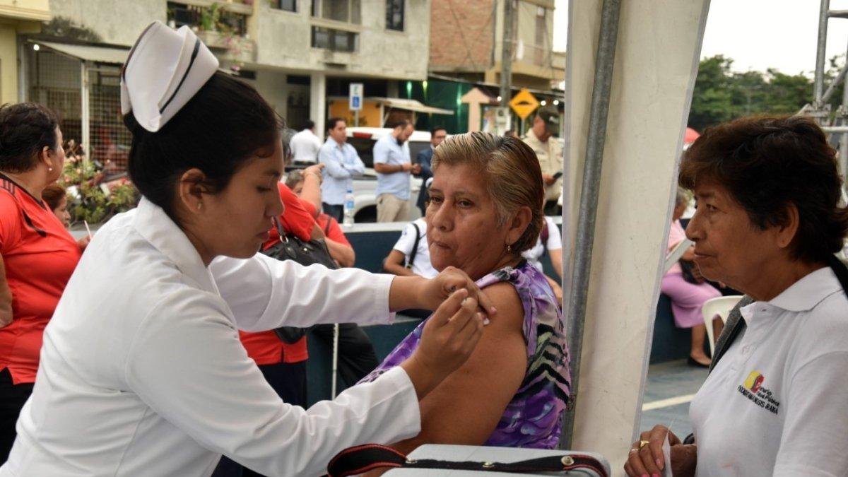 Referencial. El objetivo general de la campaña es contribuir a la disminución de la incidencia de infecciones respiratorias causadas por el virus de la influenza.