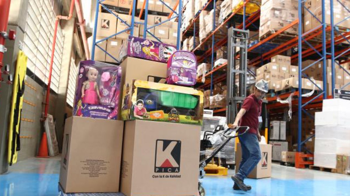 Logística. La industria juguetera Pica está en la fase final de despachos. El 90 % de su oferta se ha distribuido. 05 DICIEMBRE del 2019 GERARDO MENOSCAL Agencia (ag-expreso)