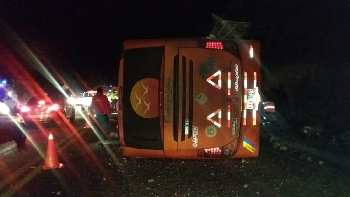 Imágenes del accidente de tránsito