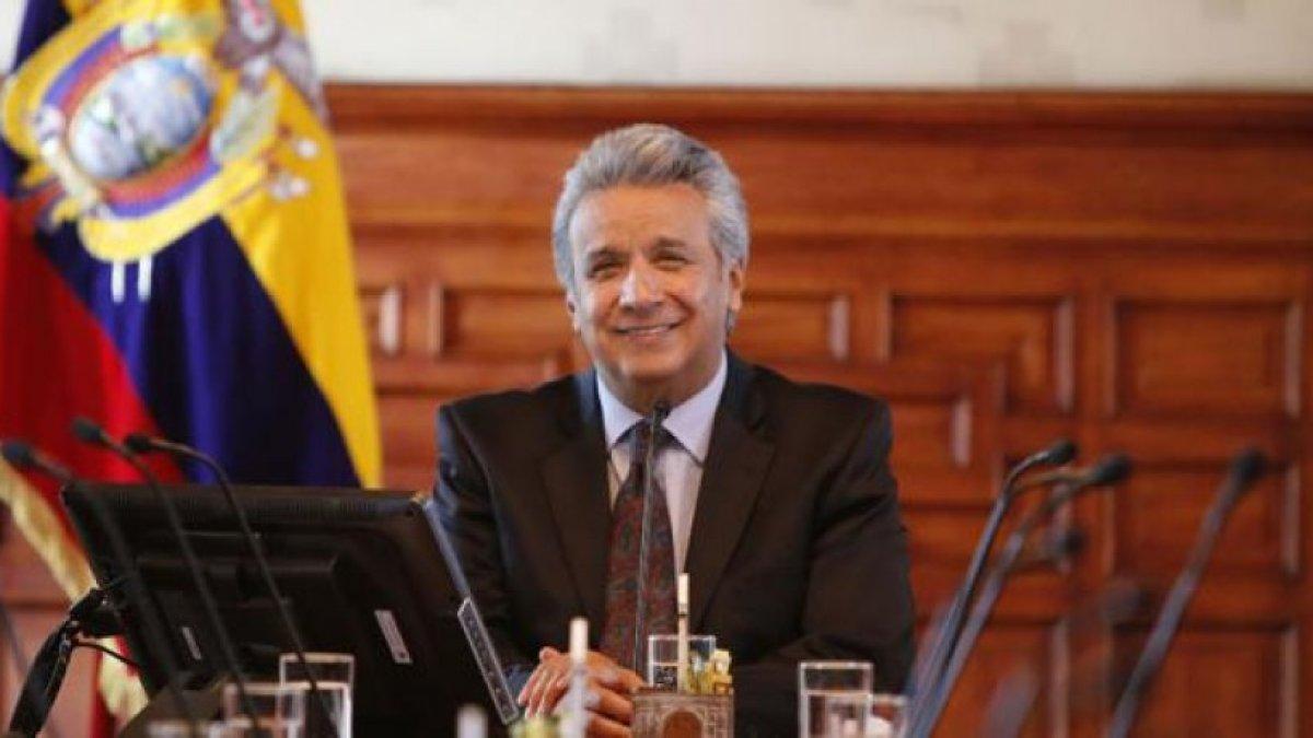 magen referencial. Lenín Moreno, confirmó la concesión de su primer indulto en su mandato.