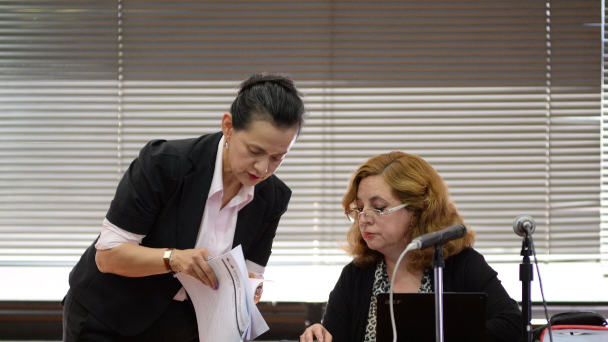 La jueza acogió el pedido de la procesada Viviana Bonilla quien justificó su imposibilidad de acudir a la convocatoria el 12 o el 16 de diciembre por su situación de gravidez.