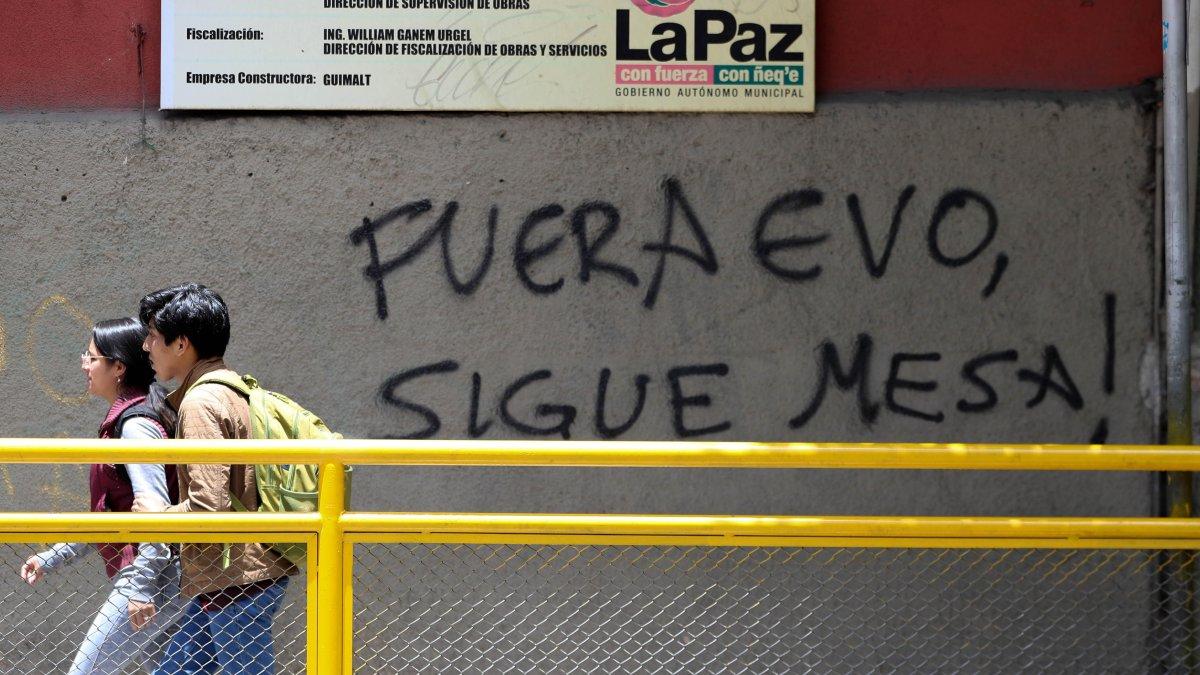 LA PAZ. La calma vuelve poco a poco a las calles