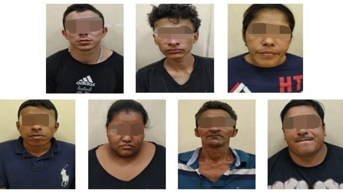 Siete personas fueron detenidas la mañana de este jueves 12 de diciembre.