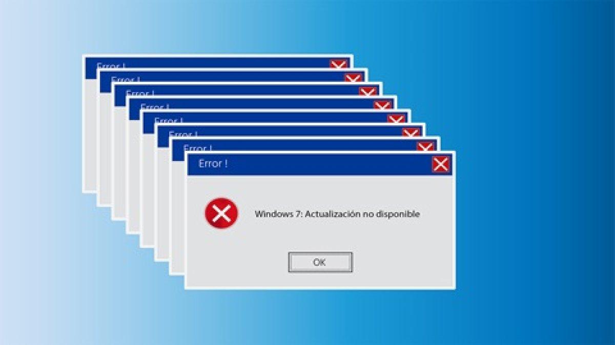 Windows 7 no actualiza