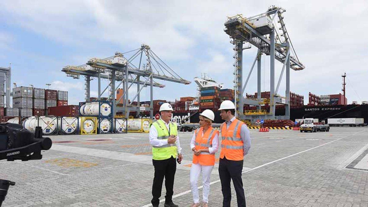 En el acto estuvieron Viteri y funcionarios.