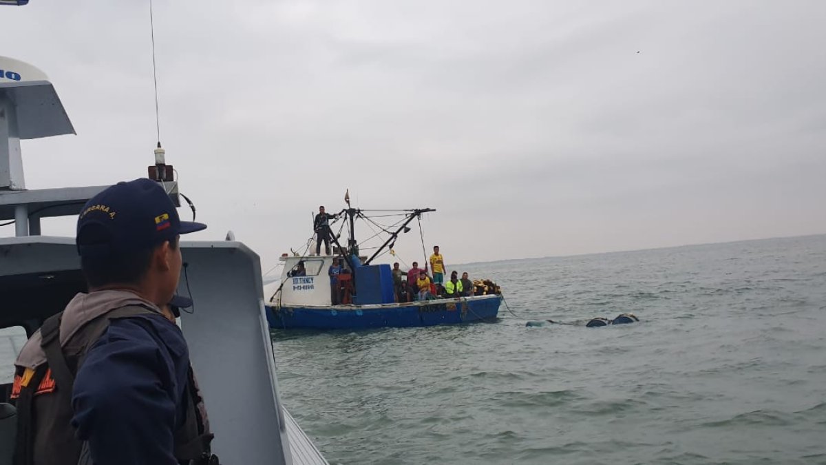 Nueve de los doce tripulantes fueron rescatados la madrugada de este 18 de diciembre.