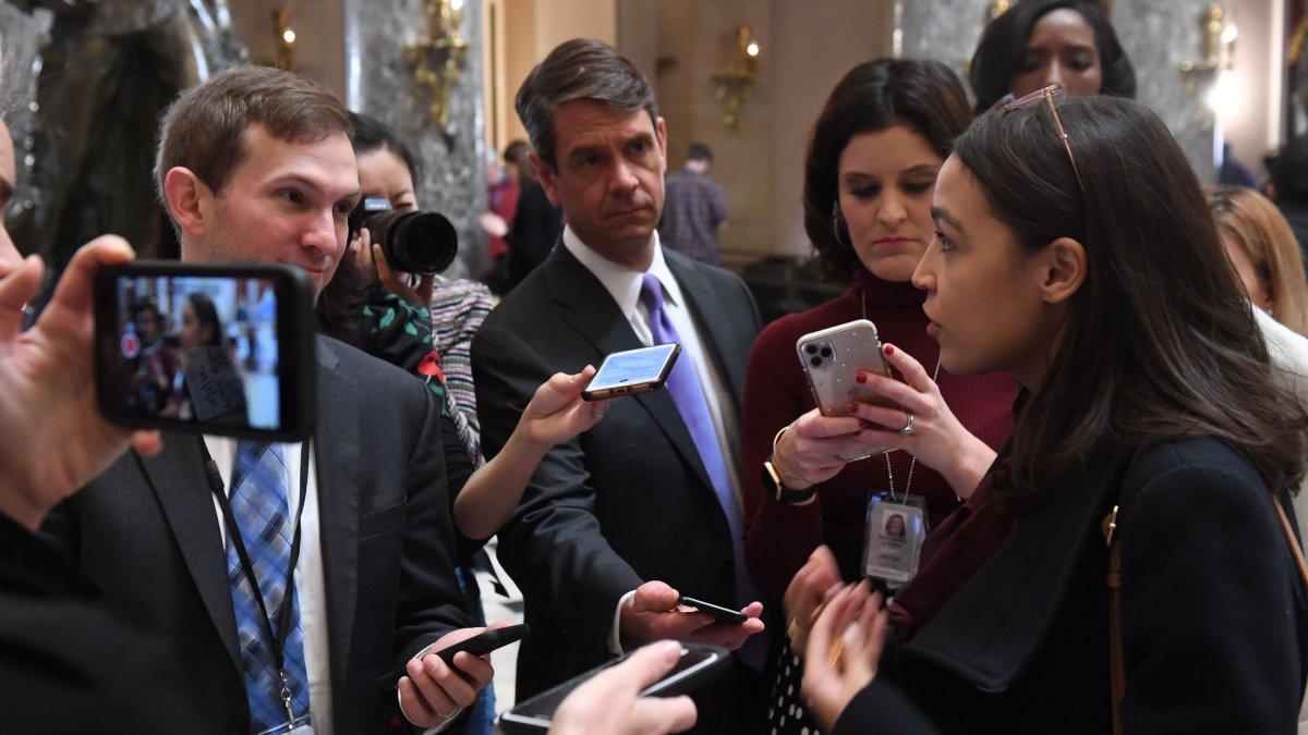 En 2018, la demócrata Alexandria Ocasio-Cortez se convirtió con 28 años en la congresista más joven de Estados Unidos.