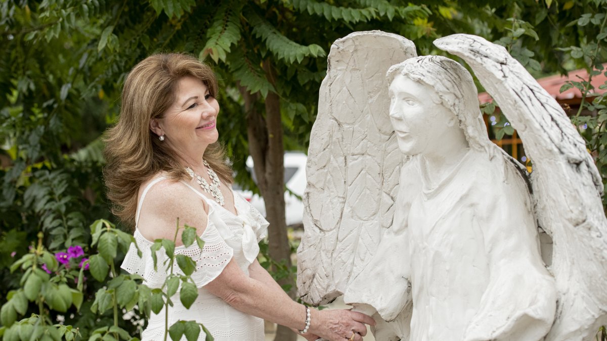 Con la oración del Ángel Guardián empezó a visualizarlo.