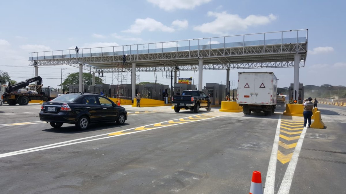 El peaje de Chongón es una de las tres casetas que se prevé para este provecto vial.