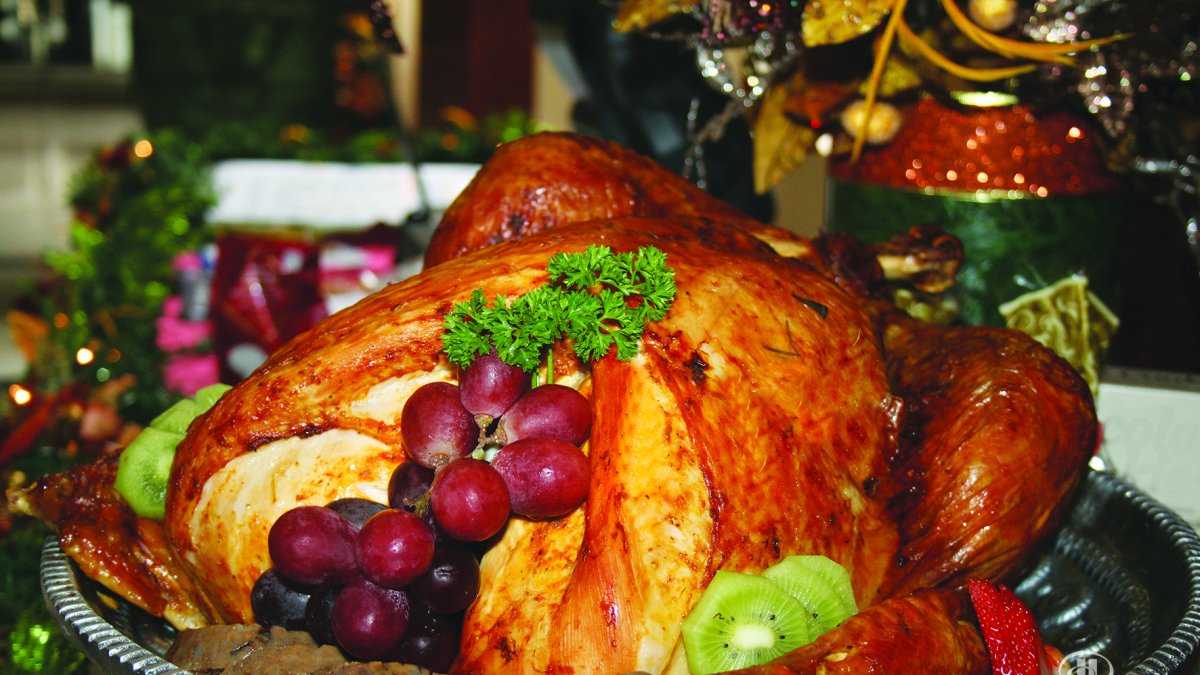 El pavo, uno de los protagonistas en las mesas del Hilton Colón en estas fiestas.