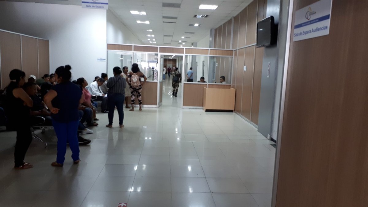 A diario, la Unidad Judicial de Albán Borja convoca 90 audiencias, 30 de ellas de juzgamiento.