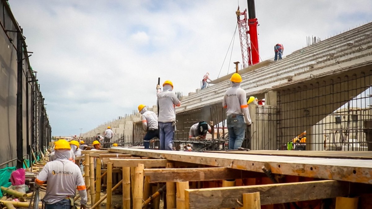 El estadio Jocay de Manta estará listo para febrero. Delfín empezará su aventura en la Copa Libertadores desde marzo.