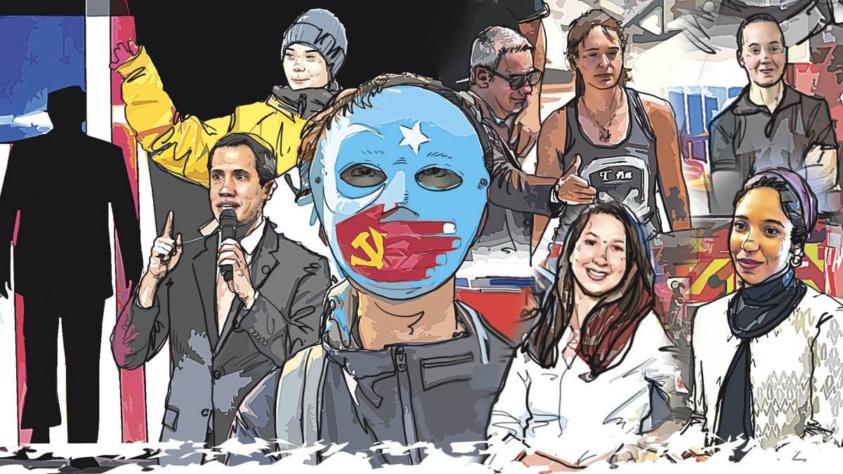 Selección de los personajes que salieron del anonimato en 2019.