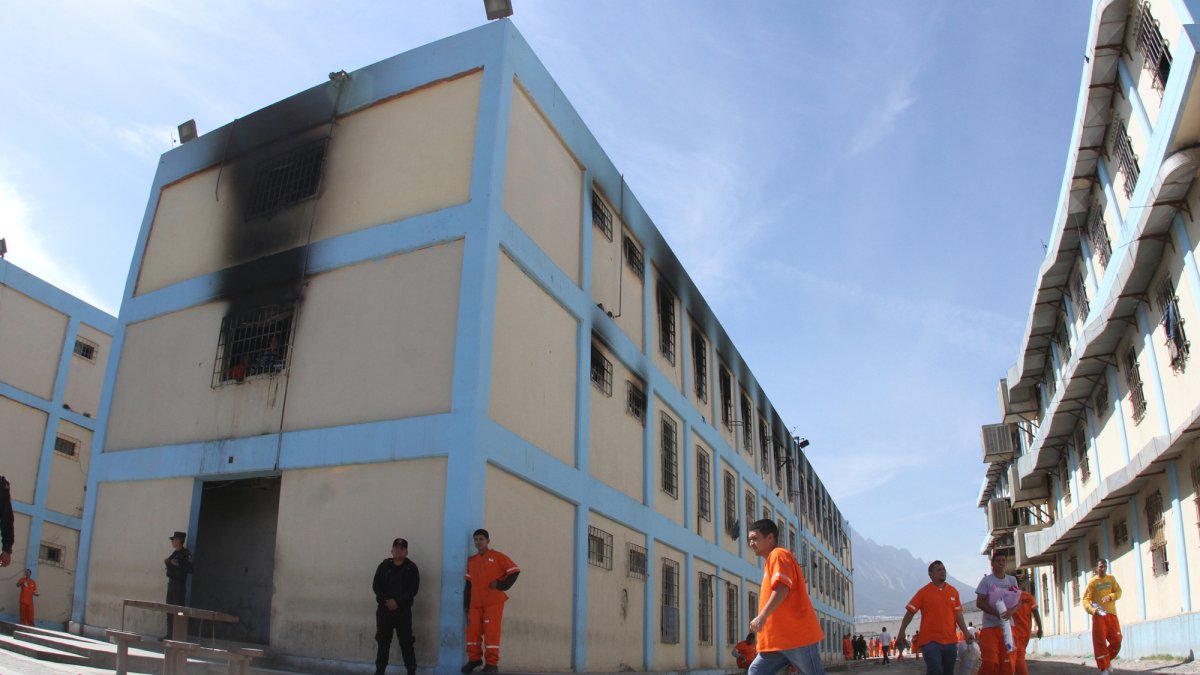 Foto de archivo del penal de Topo Chico en Monterrey.