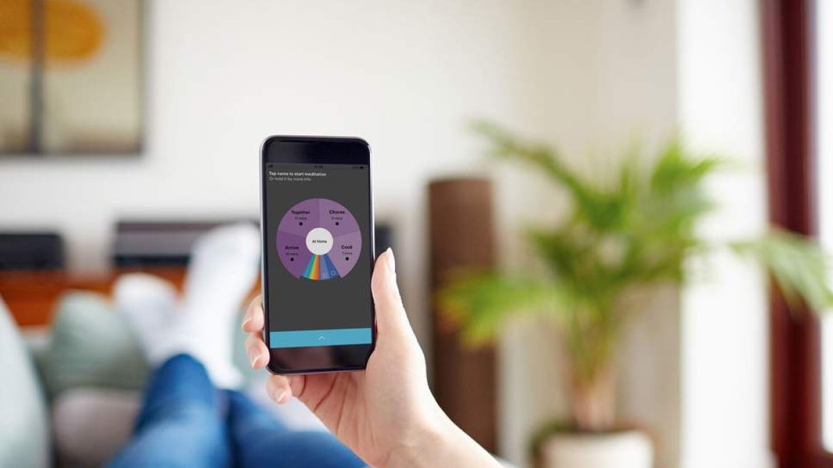 3 Minute Mindfulness es la app ideal para realizar una pausa a medio día.