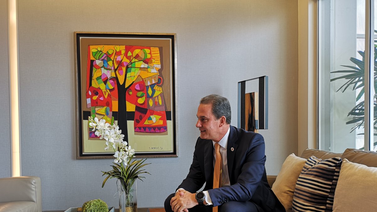 Angelo Caputi, presidente ejecutivo del Banco Guayaquil.