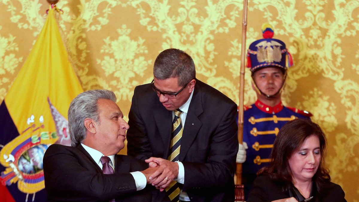 José Agusto Briones se ha convertido en uno de los funcionarios más cercanos al presidente Lenín Moreno. Ha ocupado varios cargos en el Gobierno en estos tres años.