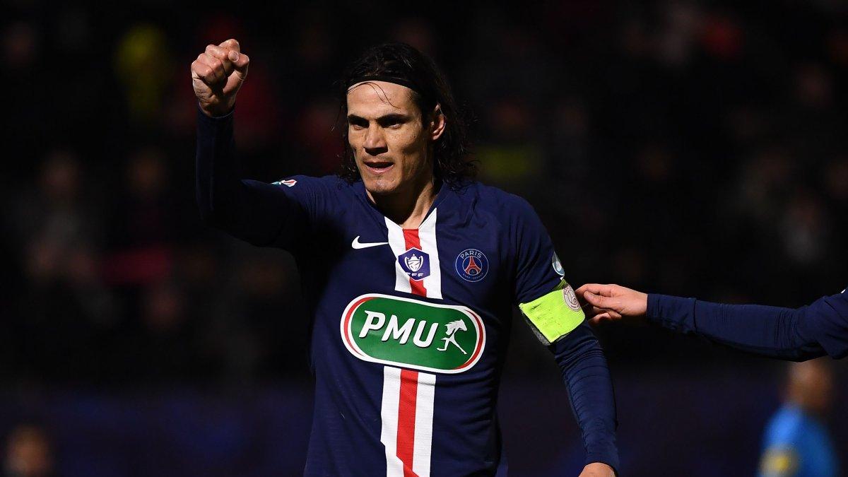 Edinson Cavani, atacante del PSG, está en la mira de más de un club.