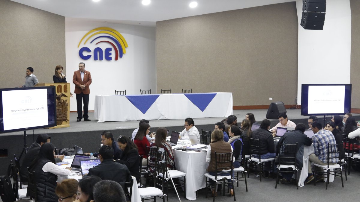 En el Consejo Nacional Electoral (CNE) también se desarrollan capacitaciones de cara a las elecciones de 2021.