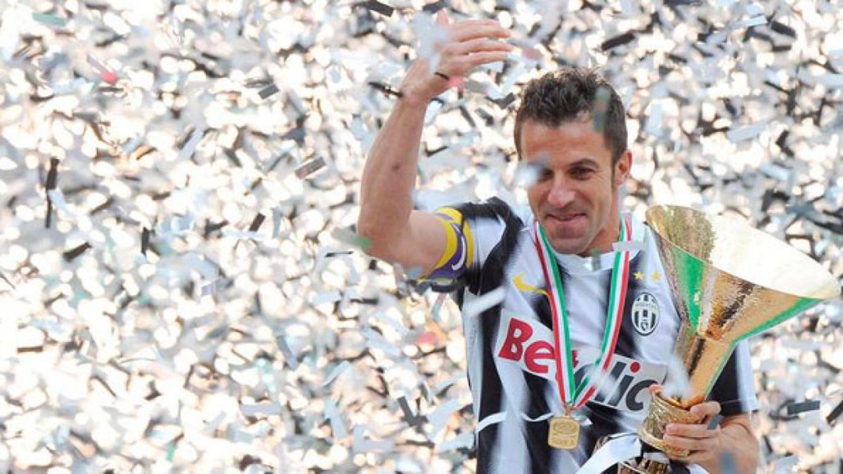Alessandro Del Piero jugó durante 19 temporadas en la Juventus, equipo del que es emblema.
