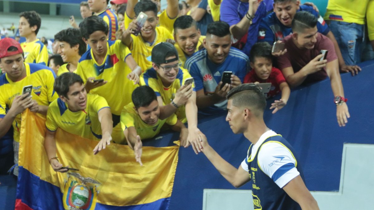 El nuevo volante de Emelec, José Francisco Cevallos Enríquez,  ya sabe lo que es jugar de local en el Capwell.