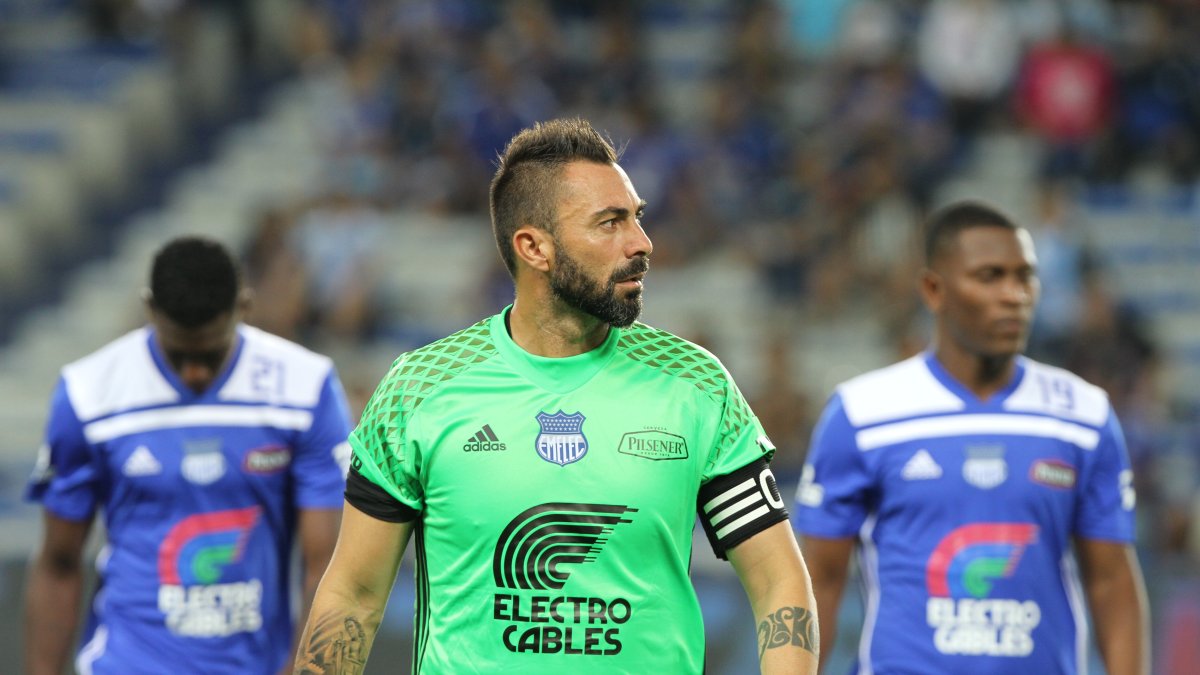 El arquero Esteban Dreer se fue de Emelec tras no llegar a un acuerdo para la firma de la renovación