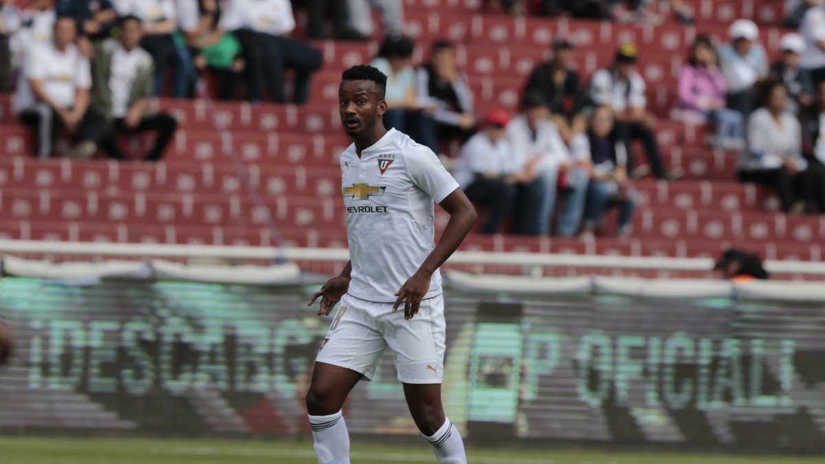 Jefferson Orejuela llega a Barcelona en condición de préstamo. En Ecuador también militó en Liga de Quito