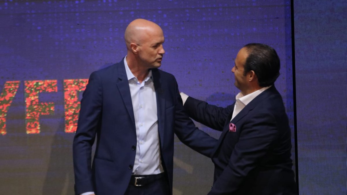 El español-holandés agradeció la confianza que la Ecuafútbol ha depositado en él, para asumir el proyecto que lleva a cabo la nueva administración de la FEF.