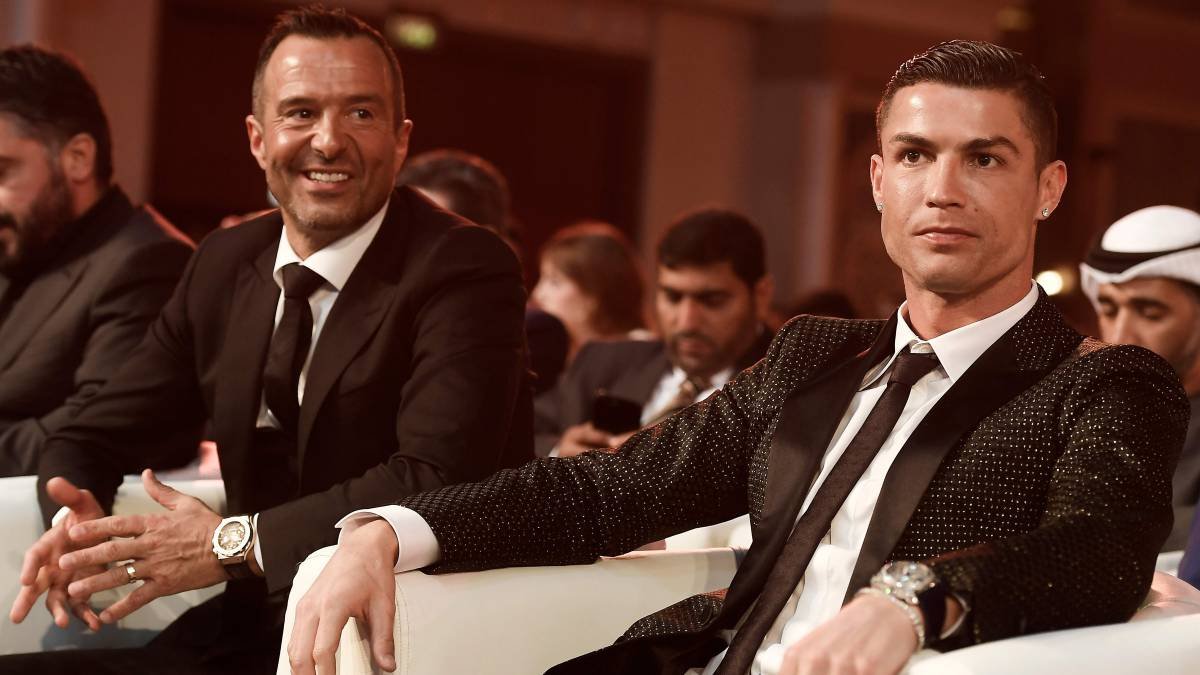 Jorge Mendes representa a Cristiano Ronaldo desde 2003.