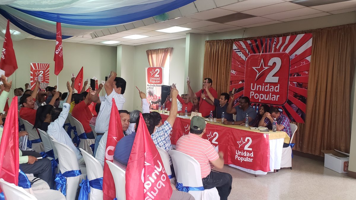 La asamblea provincial votó por la reelección de Alonso López como director provincial.