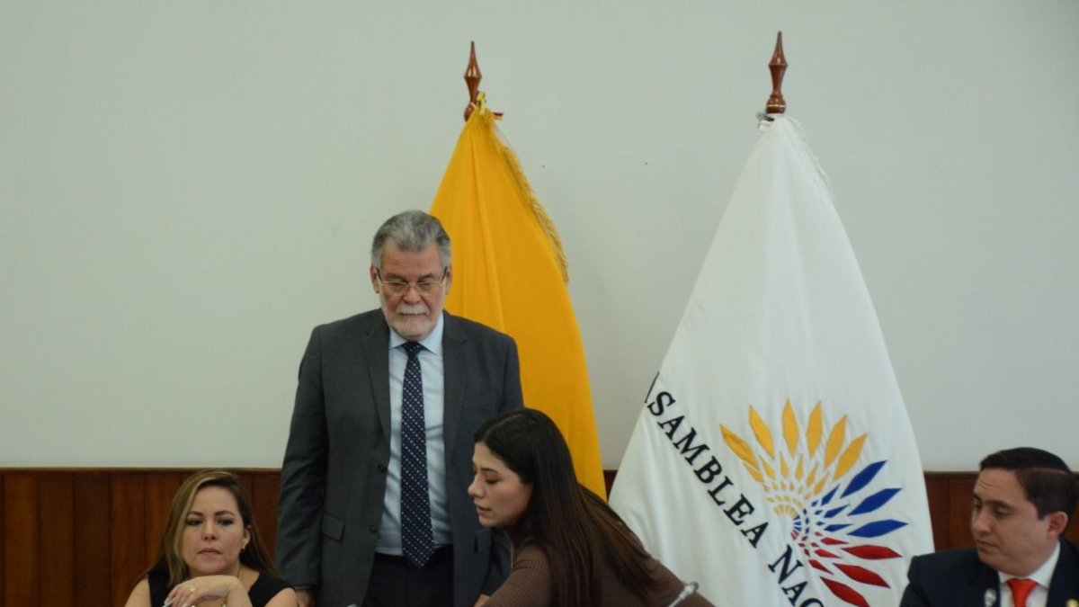 El vicepresidente del CNE, Enrique Pita, fue uno de los convocados por la Comisión de Fiscalización dentro del juicio político.