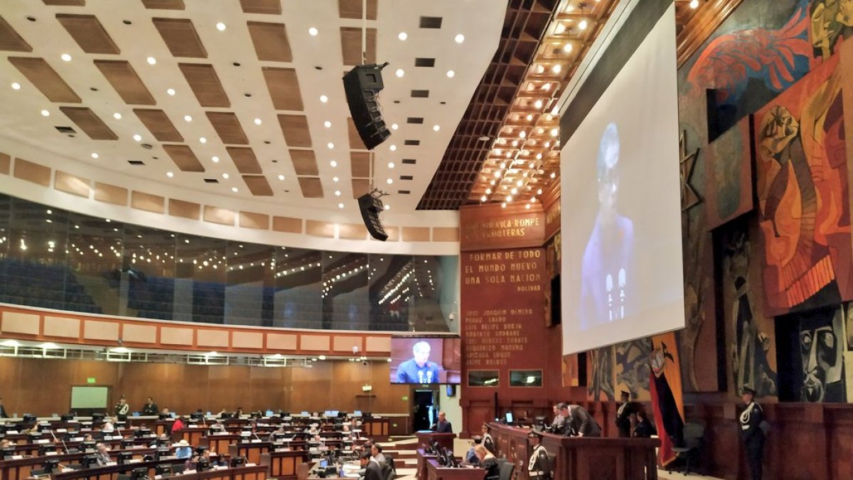 Acto. El Pleno de la Asamblea en la sesión.