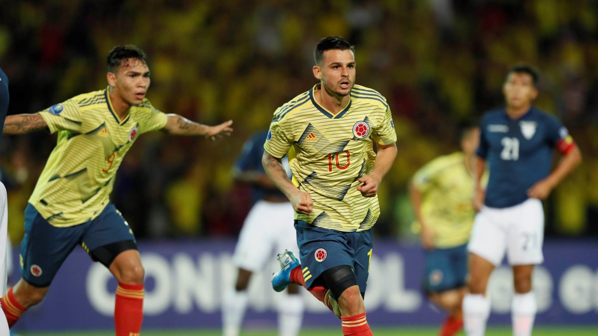 El jugador colombiano Nicolás Benedetti abrió el marcador a los 14 minutos de juego.